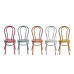 ג'ולי כסא מתכת גב מעוגל במגוון צבעים לבחירה