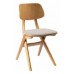 בני כסא  מסעדה מעץ  -  ריפוד מושב +גב   - הזמנה  לפי פרוייקט