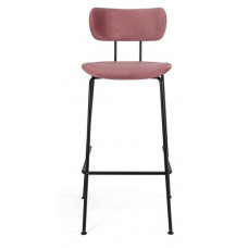 יהב  כסא  בר מעוצב שלד  מתכת  שחור  ריפוד אפור-שחור  מידות  L54*W50.5*H104.5  גובה מושב 65 ס