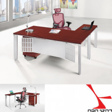 שולחן מנהלים יוקרתי גדול במיוחד עשוי MDF מצופה פורניר דגם 278 רהיטי הכח