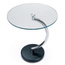 גוצ'י שולחן המתמנה זכוכית שקופה קוטר 55*60