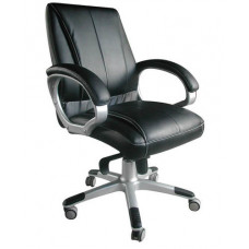 ספידו כסא מנהלים אורטופדי ומפואר מדמוי עור PU עם רגלי אלומינים נמוך רהיטי הכח